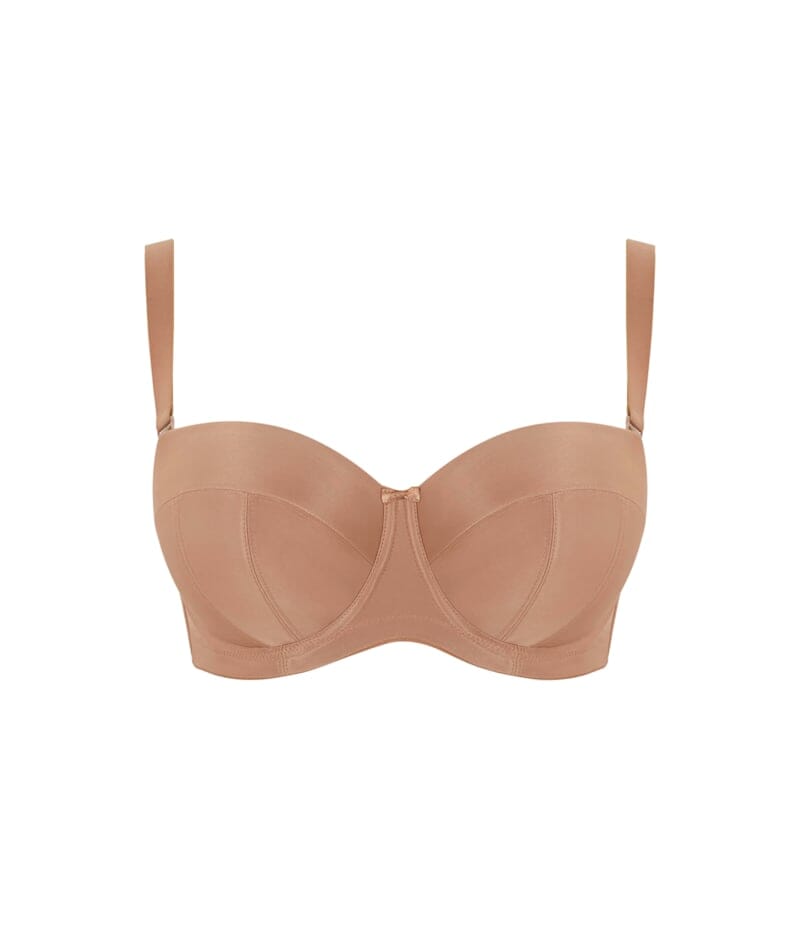 Panache Alice Underwired Strapless Bra - Honey Bras